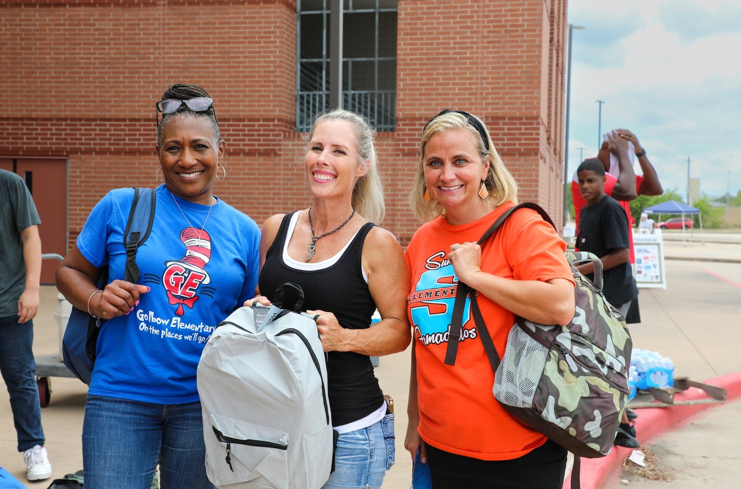 Compassion Katy held its annual Operation Back 2 School event Saturday at the Merrell Center. The event provides backpacks and school supplies to over 1,500 students at the 18 Katy ISD Title I schools.